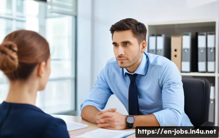 직업상담사 이론과 실무의 차이 - **Prompt: "The Human Element in Career Counseling"**
    A realistic, high-definition photograph cap...